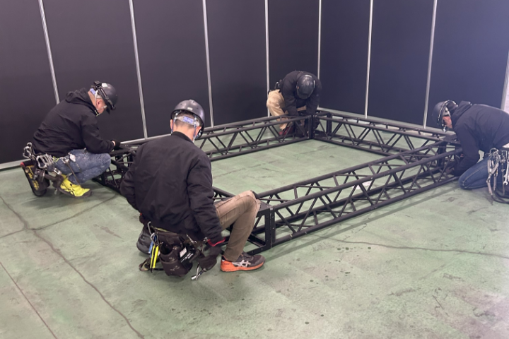 撤去・片付け後、解散